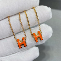 [Solara Jewelry]MINI POP H NECKLACE