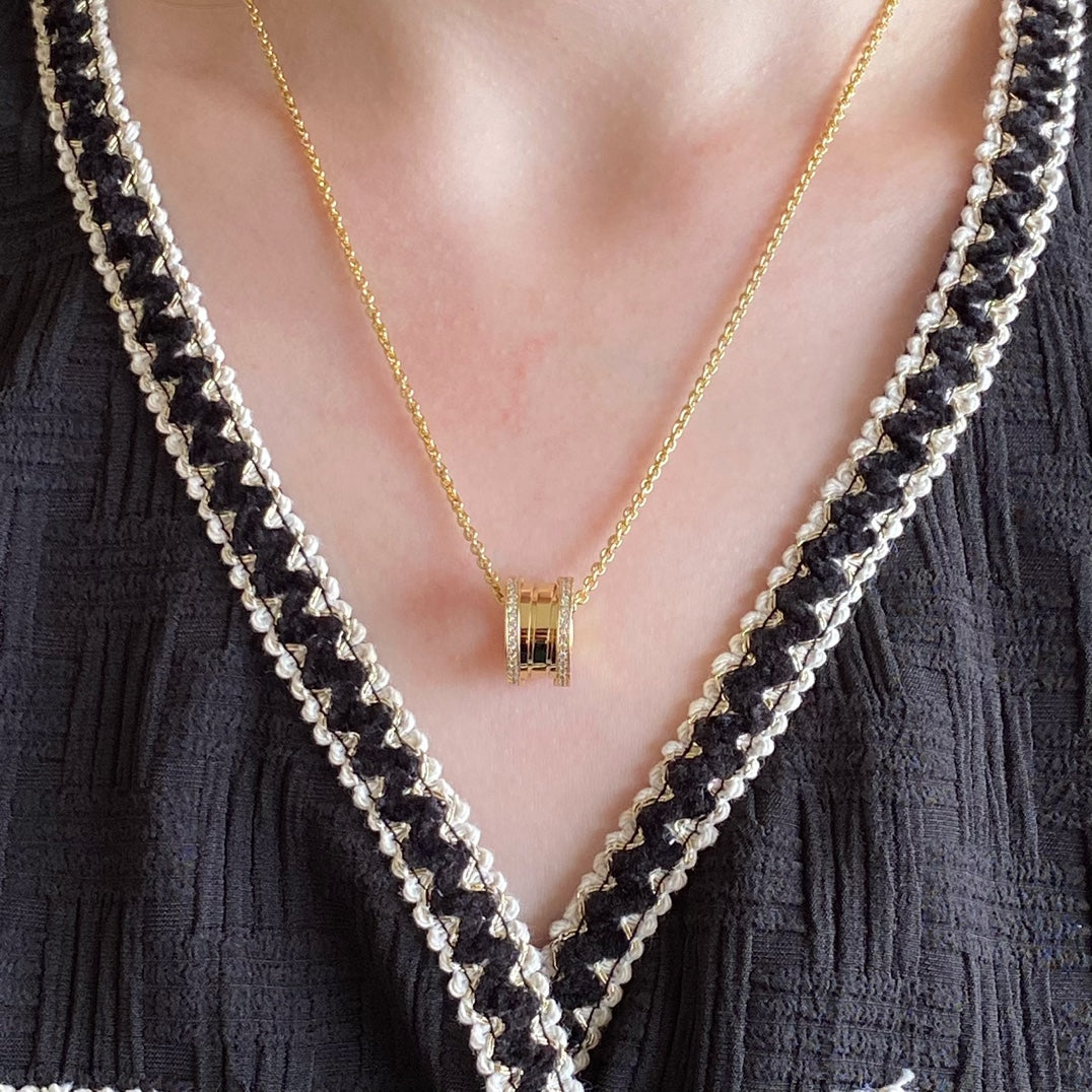 [Solara Jewelry]ZERO 1 DIAMOND NECKLACE