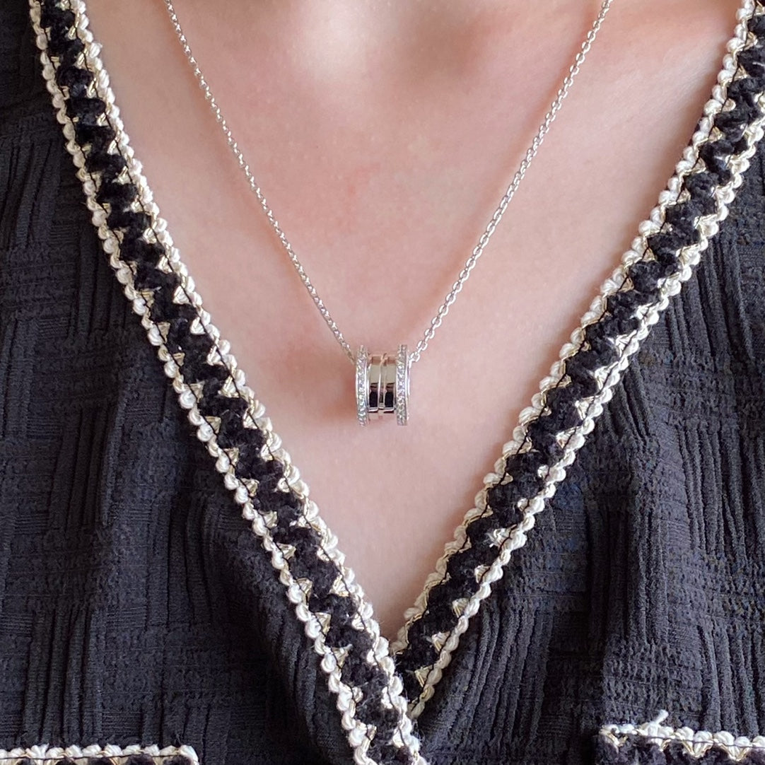 [Solara Jewelry]ZERO 1 DIAMOND NECKLACE