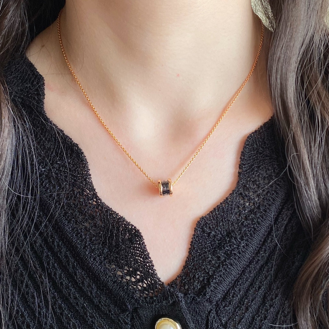 [Solara Jewelry]ZERO 1 CERAMIC MINI NECKLACE