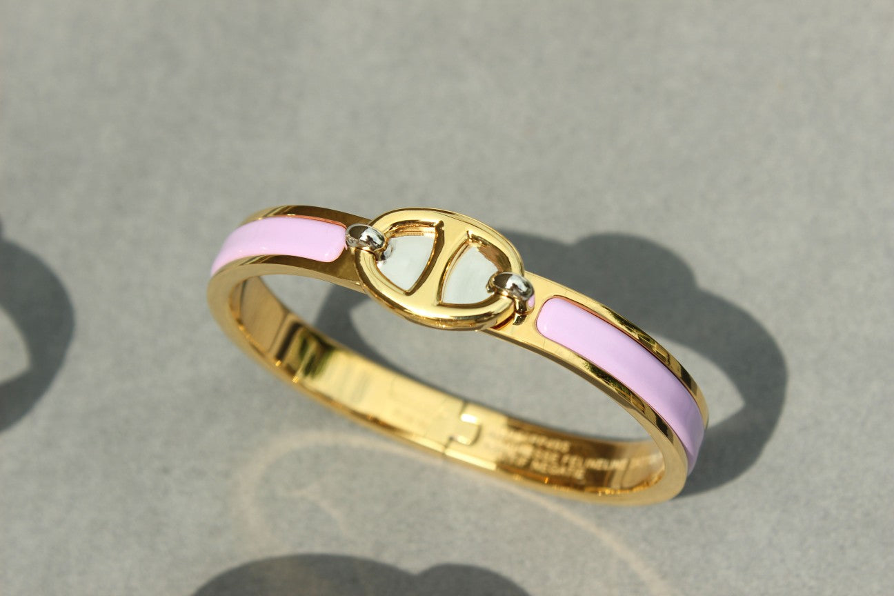 [Solara Jewelry]CLIC CHAINE GOLD BRACELET