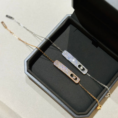 [Solara jewelry]MOVE CLASSIQUE DIAMOND PAVED BRACELET