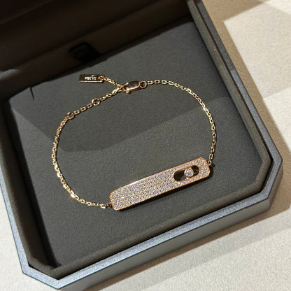 [Solara jewelry]MOVE CLASSIQUE DIAMOND PAVED BRACELET