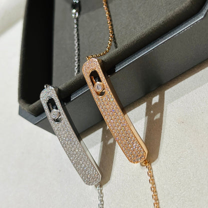 [Solara jewelry]MOVE CLASSIQUE DIAMOND PAVED BRACELET