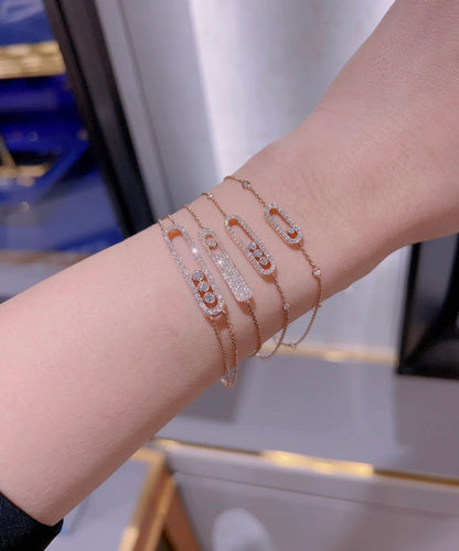 [Solara jewelry]MOVE CLASSIQUE DIAMOND PAVED BRACELET