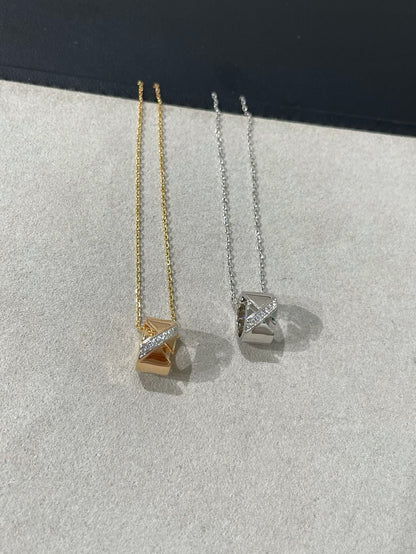 [Solara Jewelry]LIENS EVIDENCE DIAMOND NECKLACE