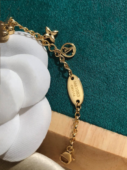 [Solara Jewelry]BLOOMING PINK GOLD MOP BRACELET