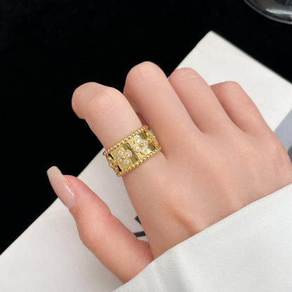 [Solara Jewelry]PERLEE DIAMOND LARGE RING