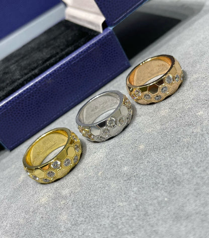 [Solara Jewelry]BEE LOVE DIAMOND LARGE RING