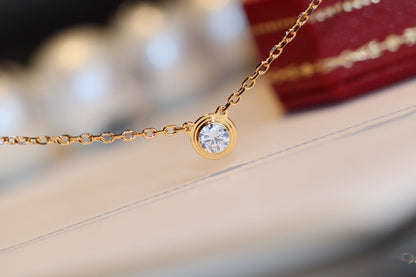 [Solara Jewelry]DAMOUR DIAMOND NECKLACE