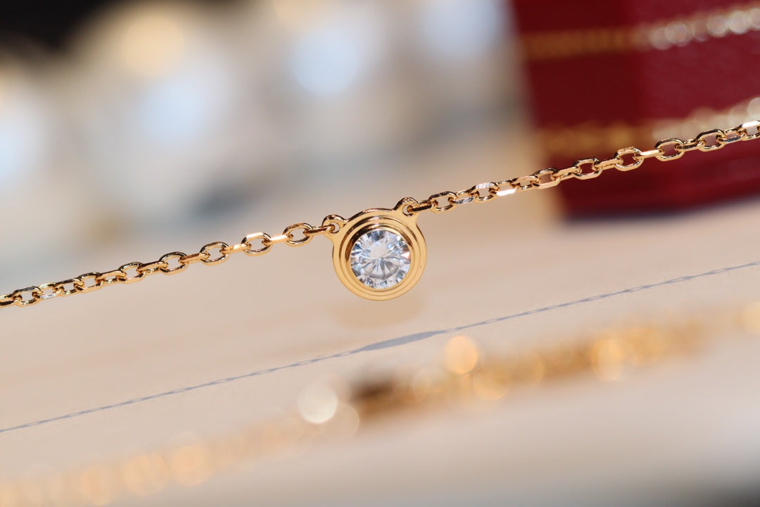[Solara Jewelry]DAMOUR DIAMOND NECKLACE