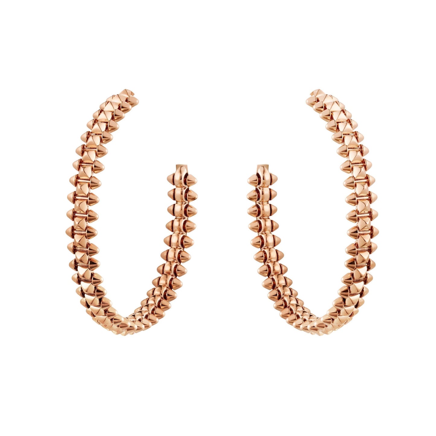 [Solara Jewelry]CLASH LARGE HOOP EARRINGS