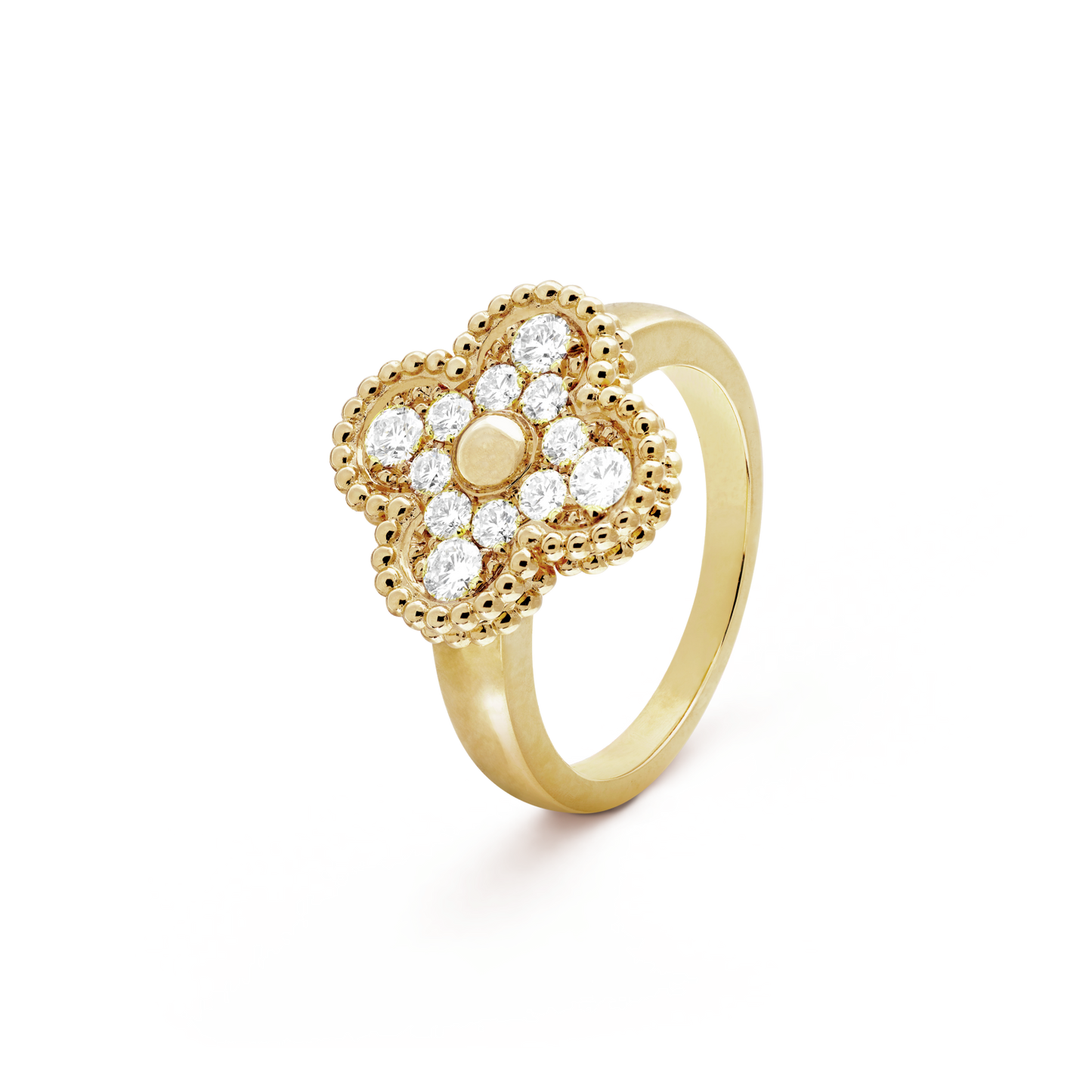 [Solara Jewelry]CLOVER DIAMOND RING