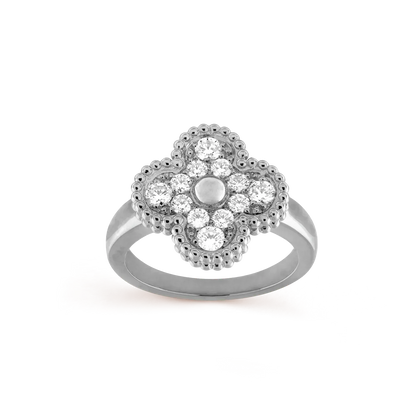 [Solara Jewelry]CLOVER DIAMOND RING
