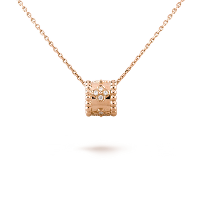 [Solara Jewelry]PERLEE PEDANT NECKLACE GOLD / ROSE GOLD