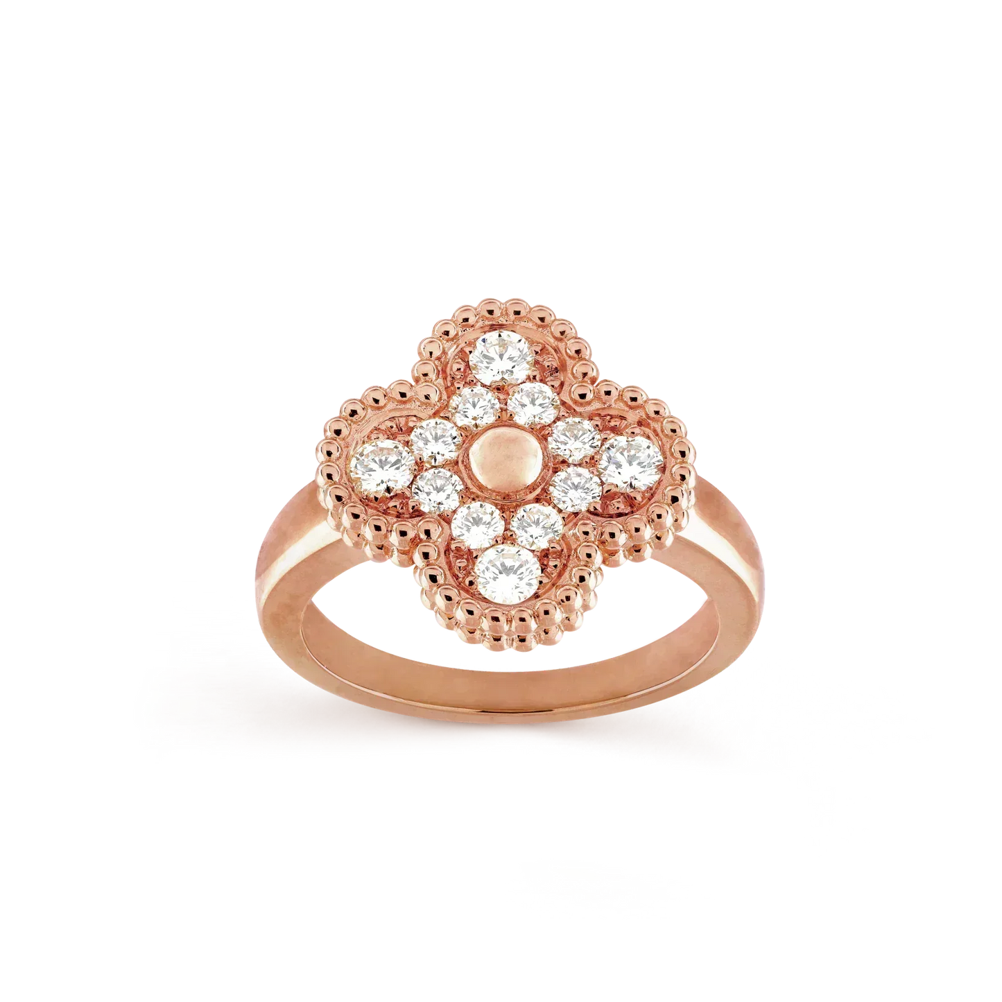 [Solara Jewelry]CLOVER DIAMOND RING