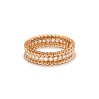 [Solara Jewelry]PERLEE DIAMOND ROSE GOLD RING