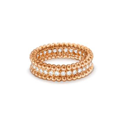 [Solara Jewelry]PERLEE DIAMOND ROSE GOLD RING
