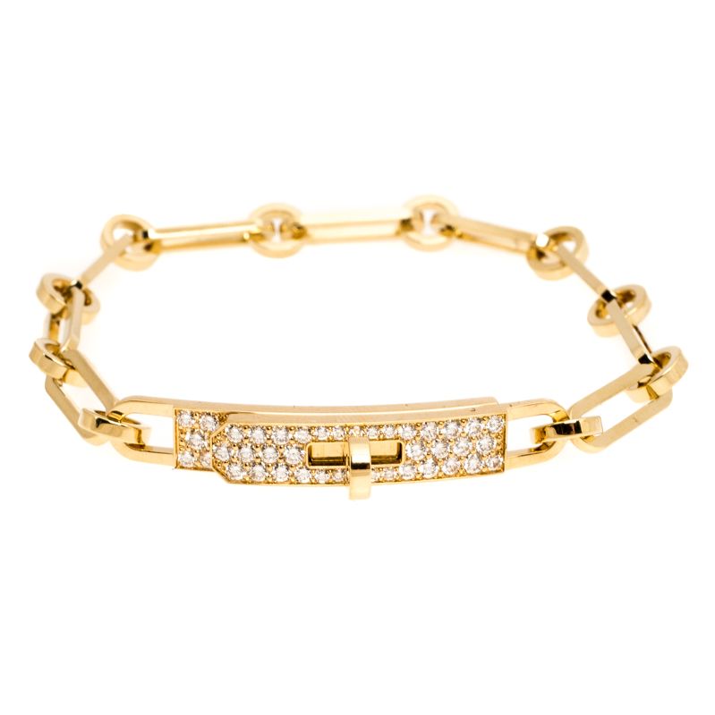 [Solara Jewelry]CHAINE BRACELET SMALL MODEL DIAMOND