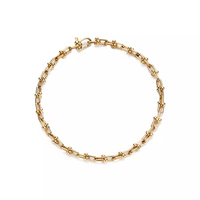 [Solara Jewelry]HARDWEAR MICRO LINK 44 MOTIF GOLD BRACELET