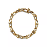 [Solara Jewelry]HARDWEAR MEDIUM LINK 20 MOTIF GOLD BRACELET