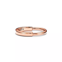 [Solara Jewelry]LOCK RING PINK GOLD