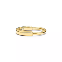 [Solara Jewelry]LOCK RING GOLD
