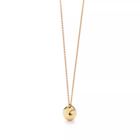 [Solara Jewelry]BALL PENDANT 12.75MM NECKLACE