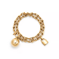 [Solara Jewelry]HARDWEAR SMALL WRAP GOLD BRACELET