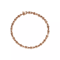 [Solara Jewelry]HARDWEAR MICRO LINK 44 MOTIF PINK GOLD BRACELET