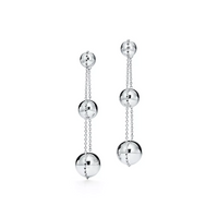 [Solara Jewelry]TRIPLE DROP SILVER EARRINGS