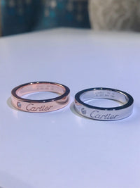 [Solara Jewelry]C PLATINUM 1 DIAMOND RING