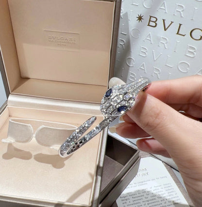 [Solara Jewelry]HAUTE COUTURE SILVER SERPENTI BRACELET