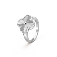 [Solara Jewelry]CLOVER SILVER RING