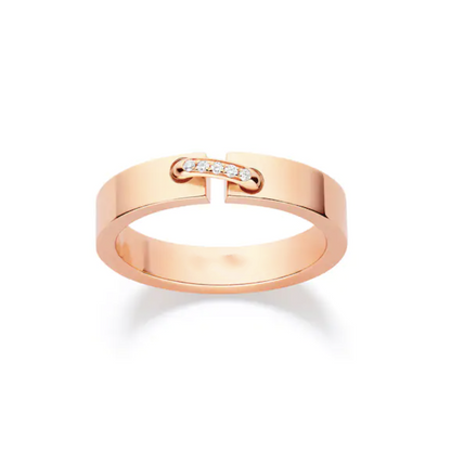 [Solara Jewelry]ALLIANCE LIENS VIDENCE DIAMOND 4MM RING