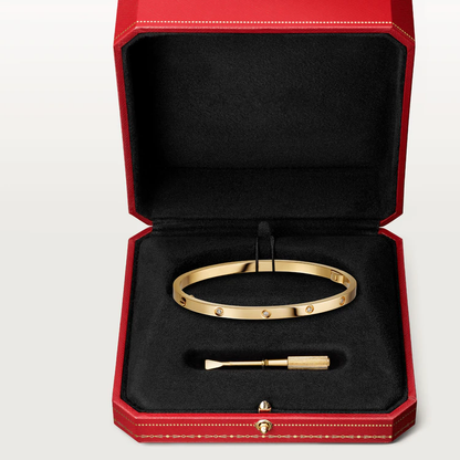 [Solara Jewelry]LOVE BRACELET 3.65MM 10 DIAMONDS