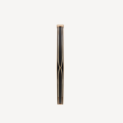 [Solara Jewelry]ZERO 1 PINK GOLD WITH MATTE BLACK CERAMIC BRACELET
