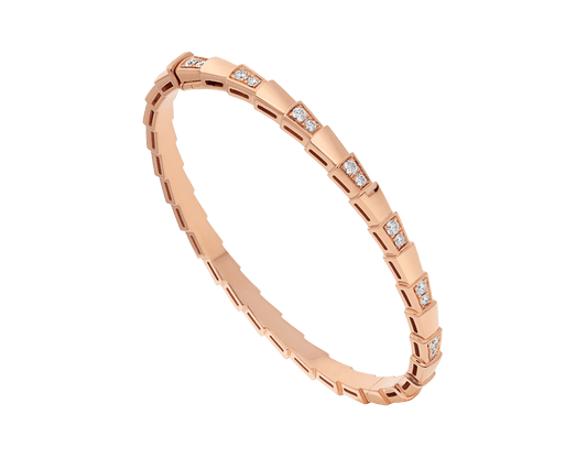 [Solara Jewelry]SERPENTI BRACELET PINK GOLD DIAMOND