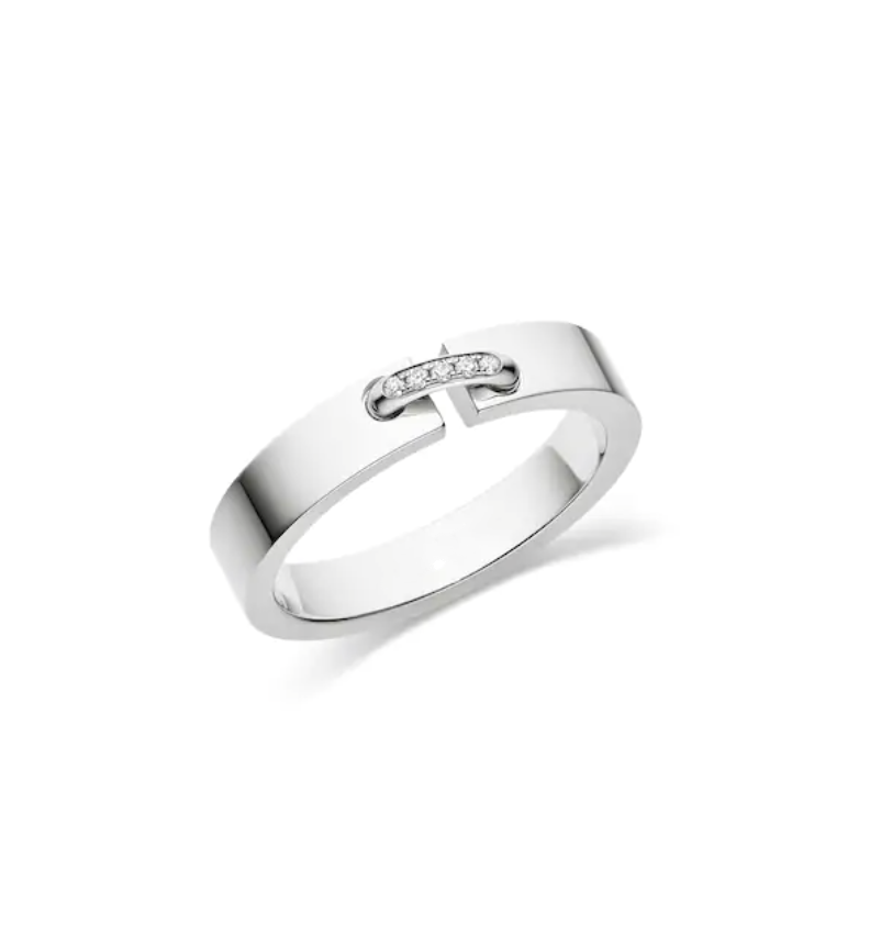 [Solara Jewelry]ALLIANCE LIENS VIDENCE DIAMOND 4MM RING