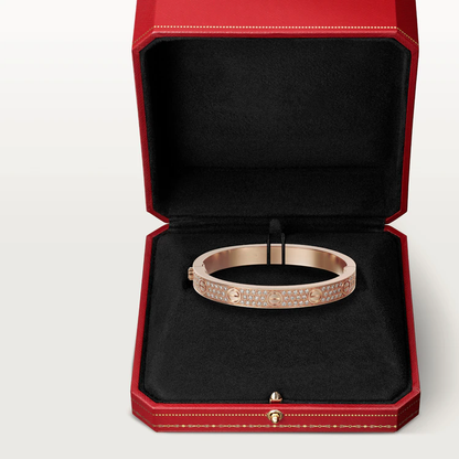 [Solara Jewelry]LOVE BRACELET 6.1MM DIAMOND-PAVED