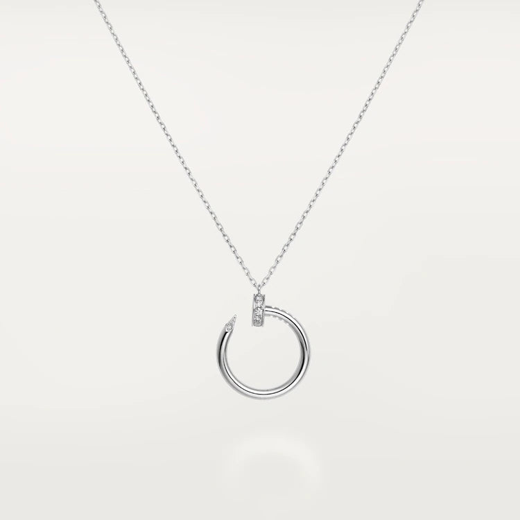 [Solara Jewelry]JUSTE NECKLACE SILVER