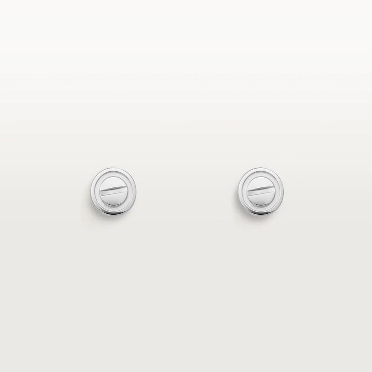 [Solara Jewelry]LOVE EARRINGS SILVER 10MM