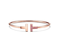 [Solara Jewelry]T PINK GOLD PINK DIAMOND BRACELET