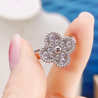 [Solara Jewelry]CLOVER DIAMOND RING