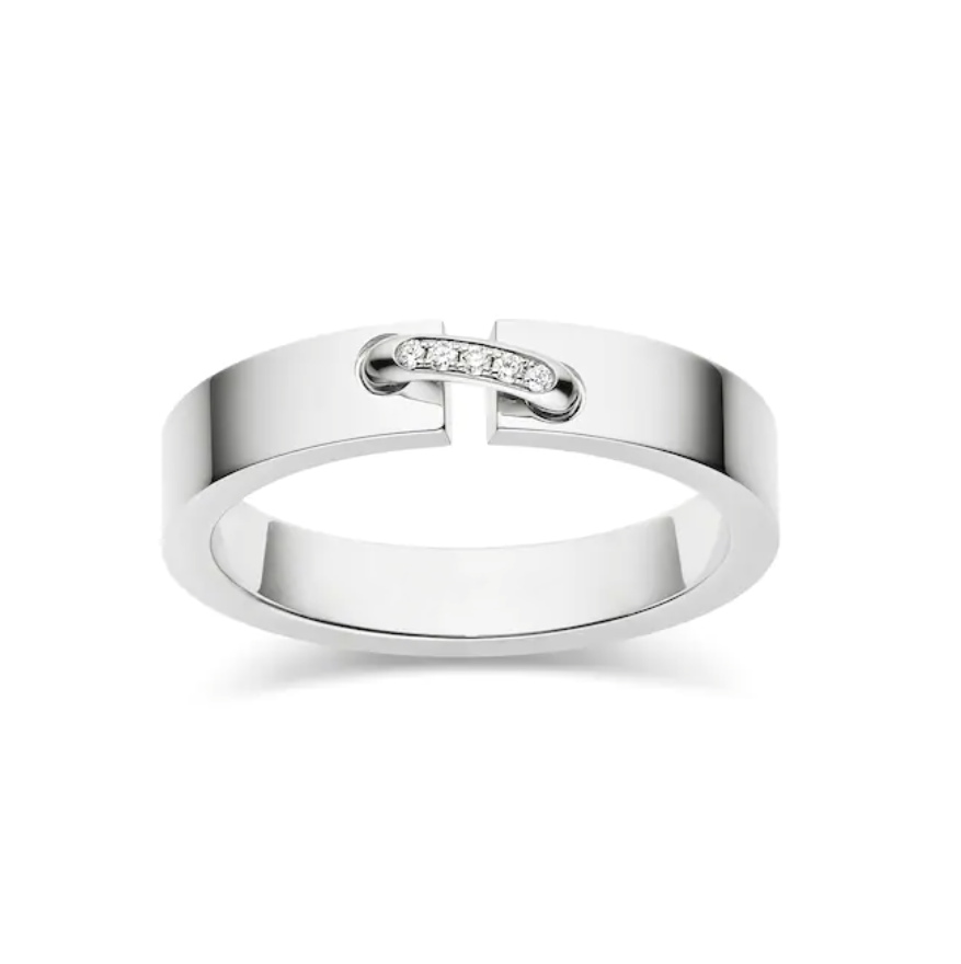 [Solara Jewelry]ALLIANCE LIENS VIDENCE DIAMOND 4MM RING