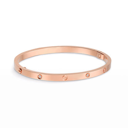 [Solara Jewelry]LOVE BRACELET 3.65MM 6 DIAMONDS