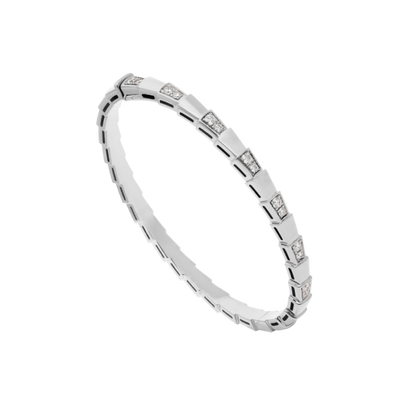 [Solara Jewelry]SERPENTI BRACELET SILVER DIAMOND