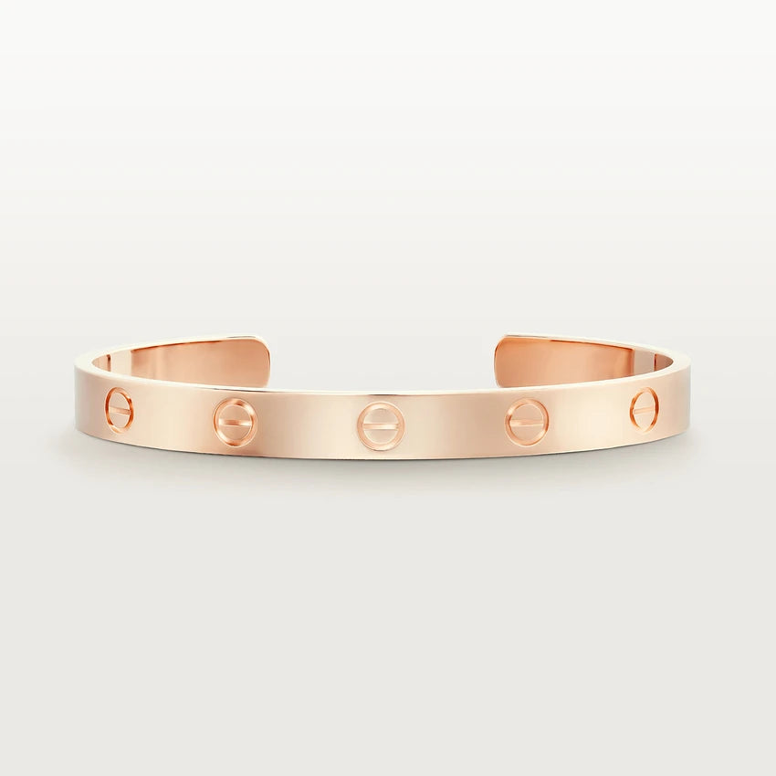 [Solara Jewelry]LOVE BRACELET 6.1MM OPEN CUFF