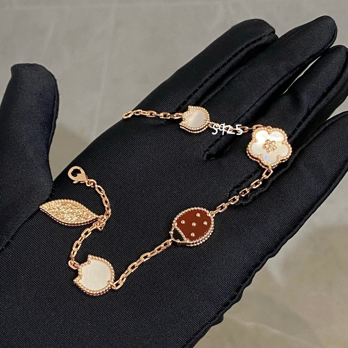 [Solara Jewelry]LUCKY SPRING 5 MOTIF BRACELET