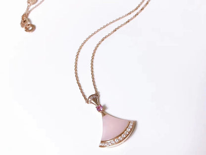 [Solara Jewelry]DREAM NECKLACE PINK MOP DIAMOND